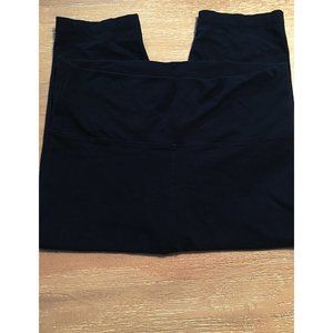 VICTORIA'S SECRET Black CAPRIS Leggings (M)